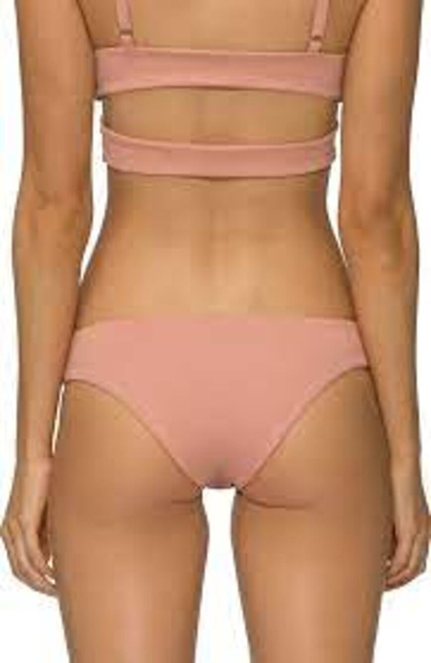 NEW! Tavik Bikini Bottoms Ali Moderate Swim Bottom Rose Dawn - S